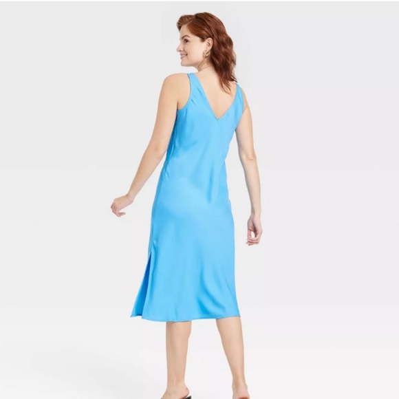 •new• A NEW DAY Satin Slip Dress - Picture 3 of 8